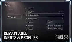 DualSense Edge custom input and profile settings
