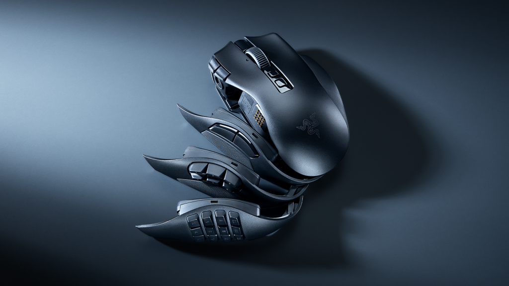 Razer Naga V3 Pro side plate layouts by genre