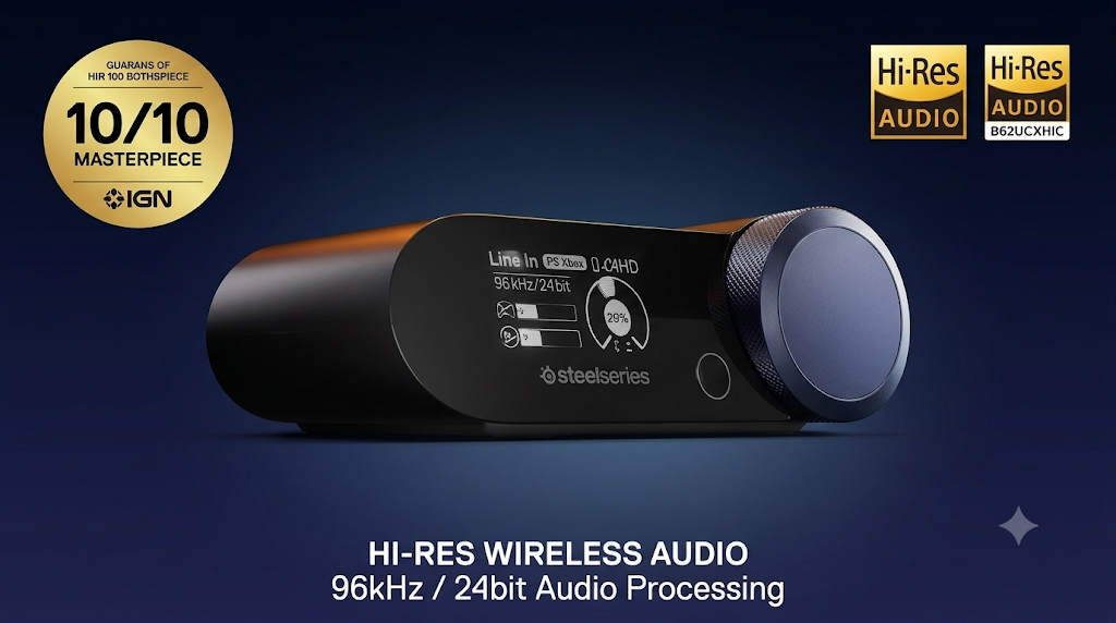 SteelSeries Hi-Res wireless audio transmitter